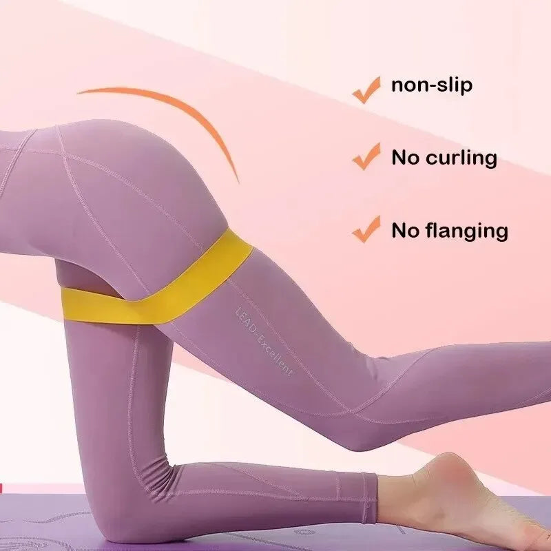 Fitness Elastic Resistance Bands Home Training Yoga Sport Resistance Bands Stretching Pilates Crossfit Workout Gym Equipment