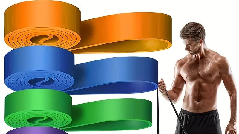 Resistance Band Set Pull up Assistance Bands Stretch Band Resistance Heavy Workout Exercise for Physical Therapy Home Workouts