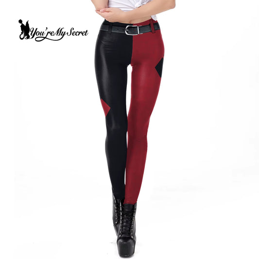 [You'Re My Secret] Especial Pattern Coloring Print Pants Women Fashion Cool Halloween Workout High Waist Leggings Women Fitness
