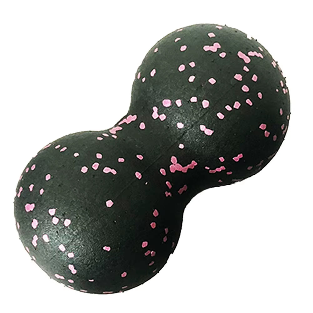 Peanut Fitness Massage Ball Set Yoga Roller Double Lacrosse Mobility Ball for Myofascial Physical Therapy Deep Tissue Massage