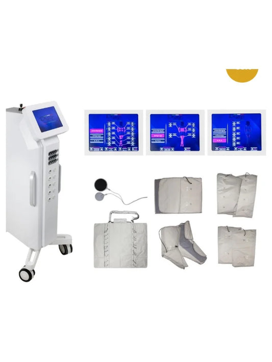 3 in 1 Pressotherapy New Stress Body Set Therapy Beauty Machine Weight Loss Device
