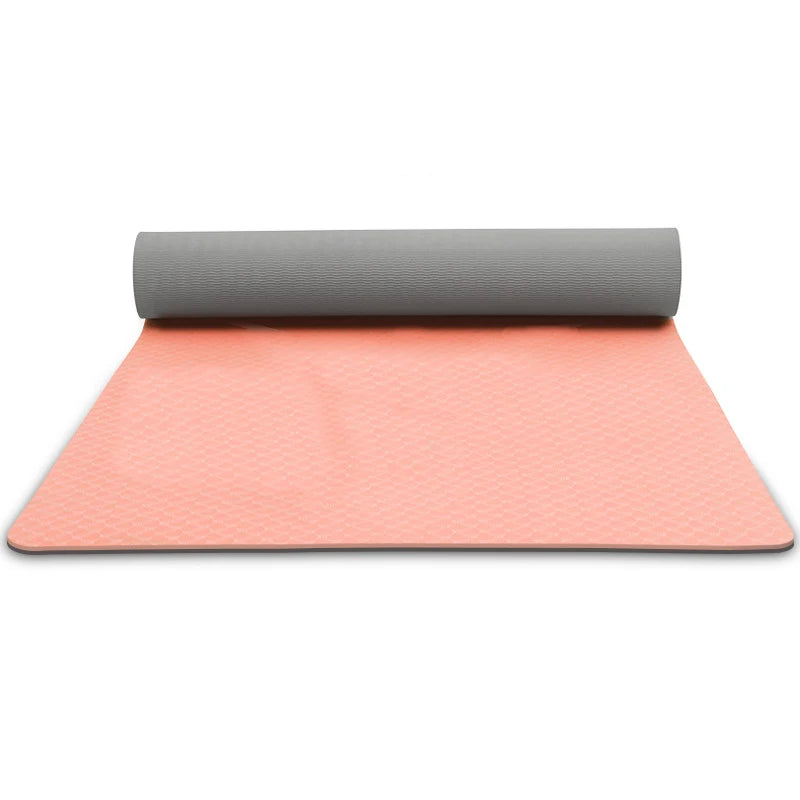 Oversized 66Cm TPE Yoga Mat Thickened Non-Slip Jump Rope Floor Mat Widened Sports Fitness Silent Mat Yoga Accessories Gym Mat