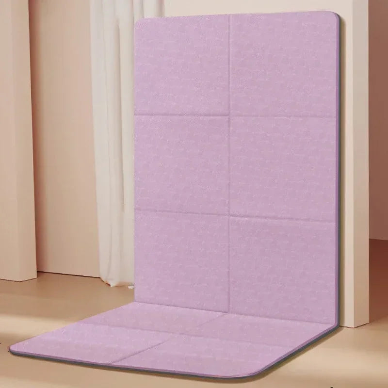 Aliexpress Collection Foldable Yoga Mat Eco Friendly TPE Folding Travel Fitness Exercise Mat Double Sided Non-Slip for Yoga