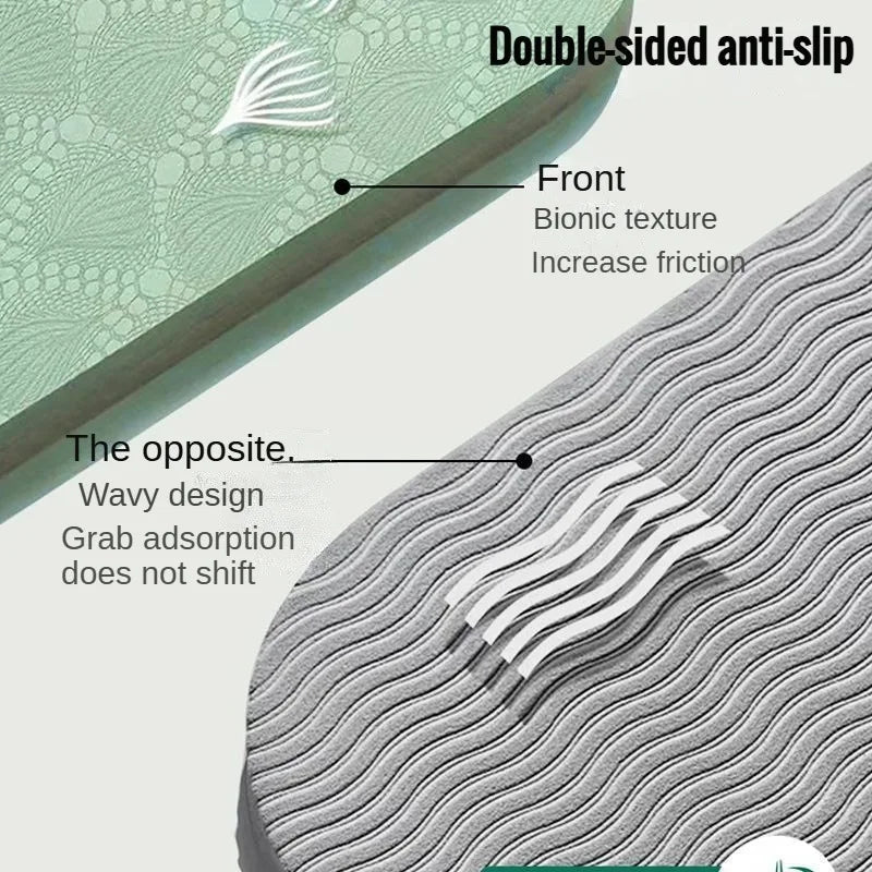 Aliexpress Collection Foldable Yoga Mat Eco Friendly TPE Folding Travel Fitness Exercise Mat Double Sided Non-Slip for Yoga