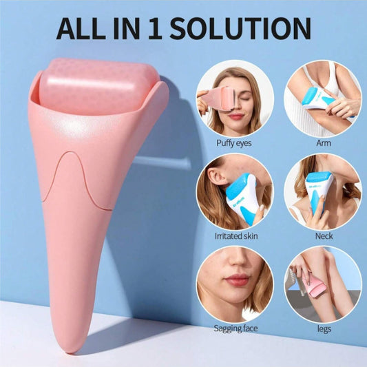 Professional Ice Roller - Facial Cold Therapy Massager for Skin Care & Recovery