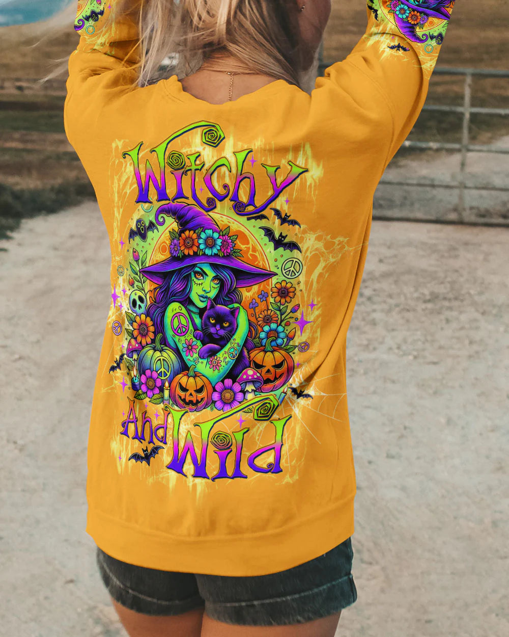 WITCHY and WILD HALLOWEEN ALL over PRINT - TLTW2108244