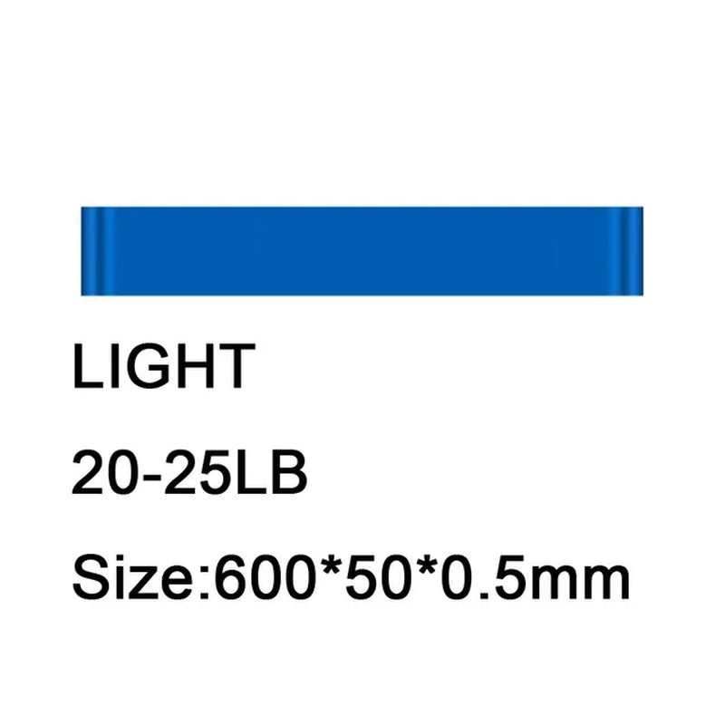 Latex Resistance Bands Fitness Set Rubber Loop Bands Strength Training Workout Expander Gym Equipment Elastic Bands