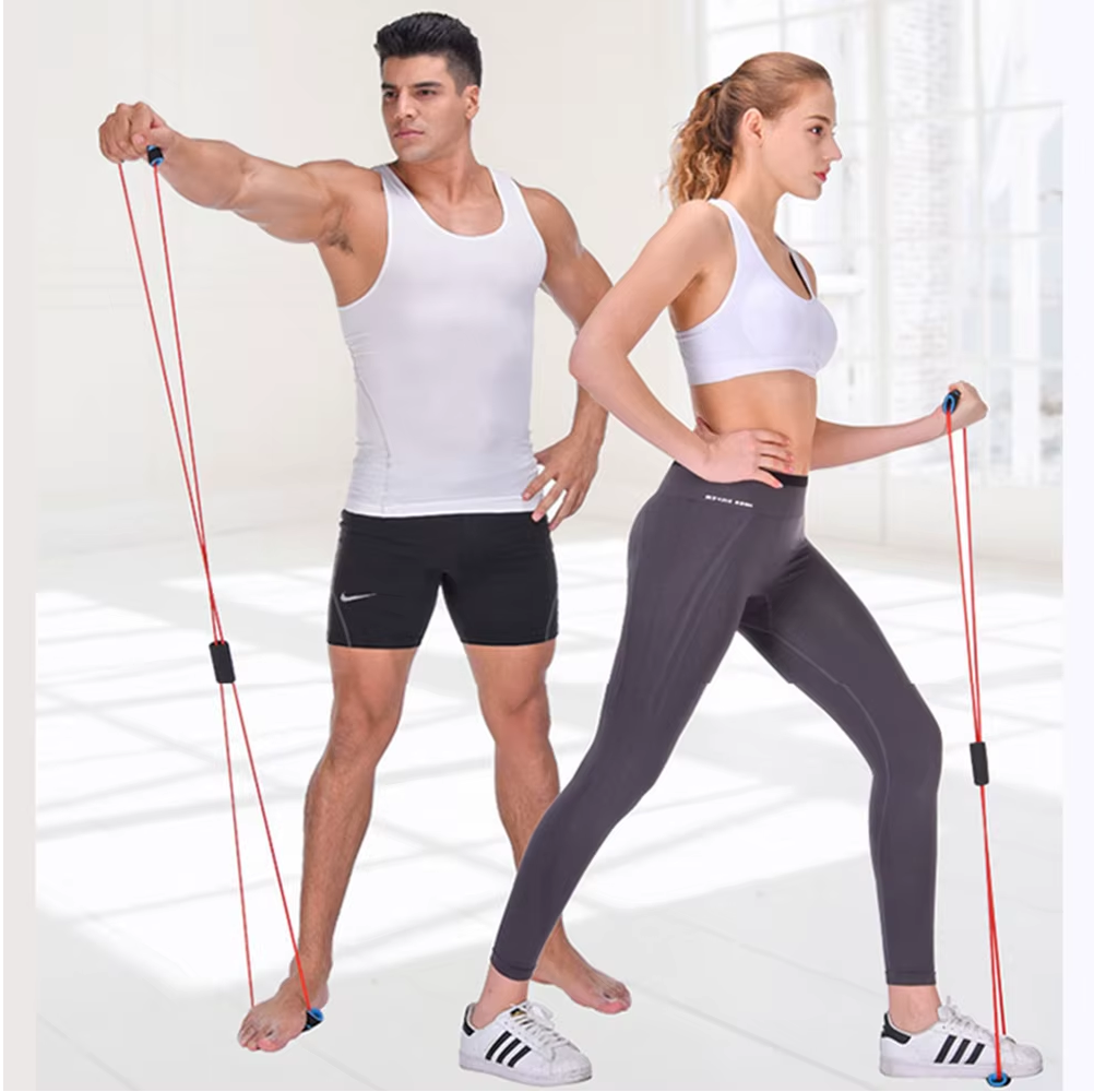 Conjunto de faixas de resistência de látex para fitness, faixas de borracha para treinamento de força, expansor para treino, equipamento de ginástica, faixas elásticas